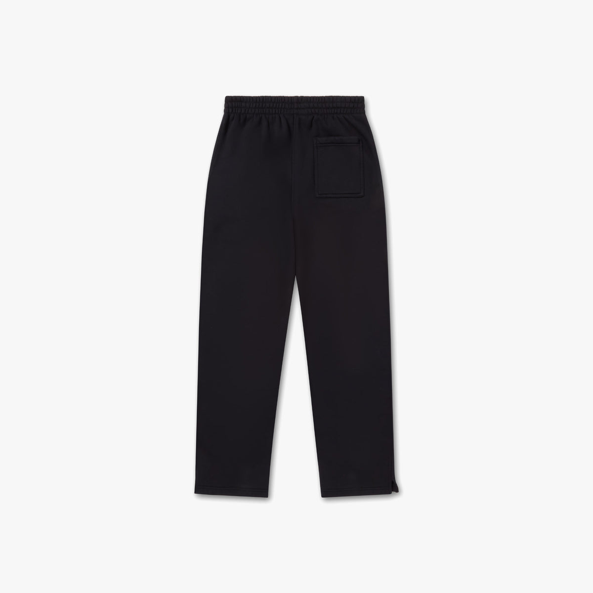 KARMA WORD GRAPHIC OPEN HEM SWEATPANTS